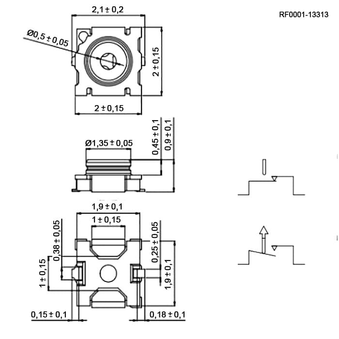 Миниатюра: Схема RF0001-13313