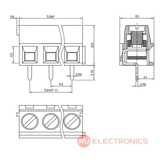 Миниатюра: Схема RG304-5.0-03P