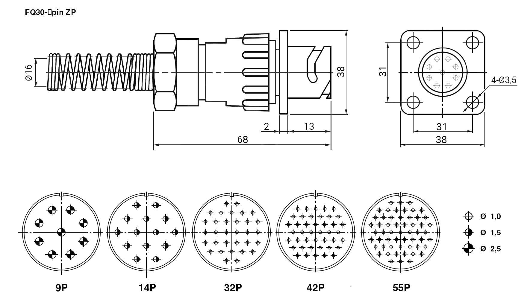 Миниатюра: Схема FQ30-32pin ZPK-16