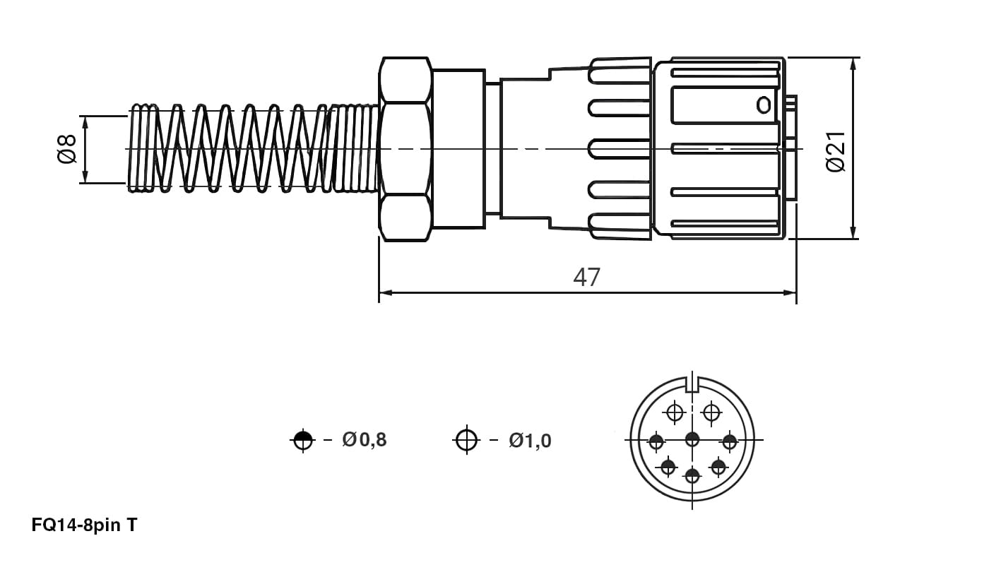 Миниатюра: Схема FQ14-8pin TJ