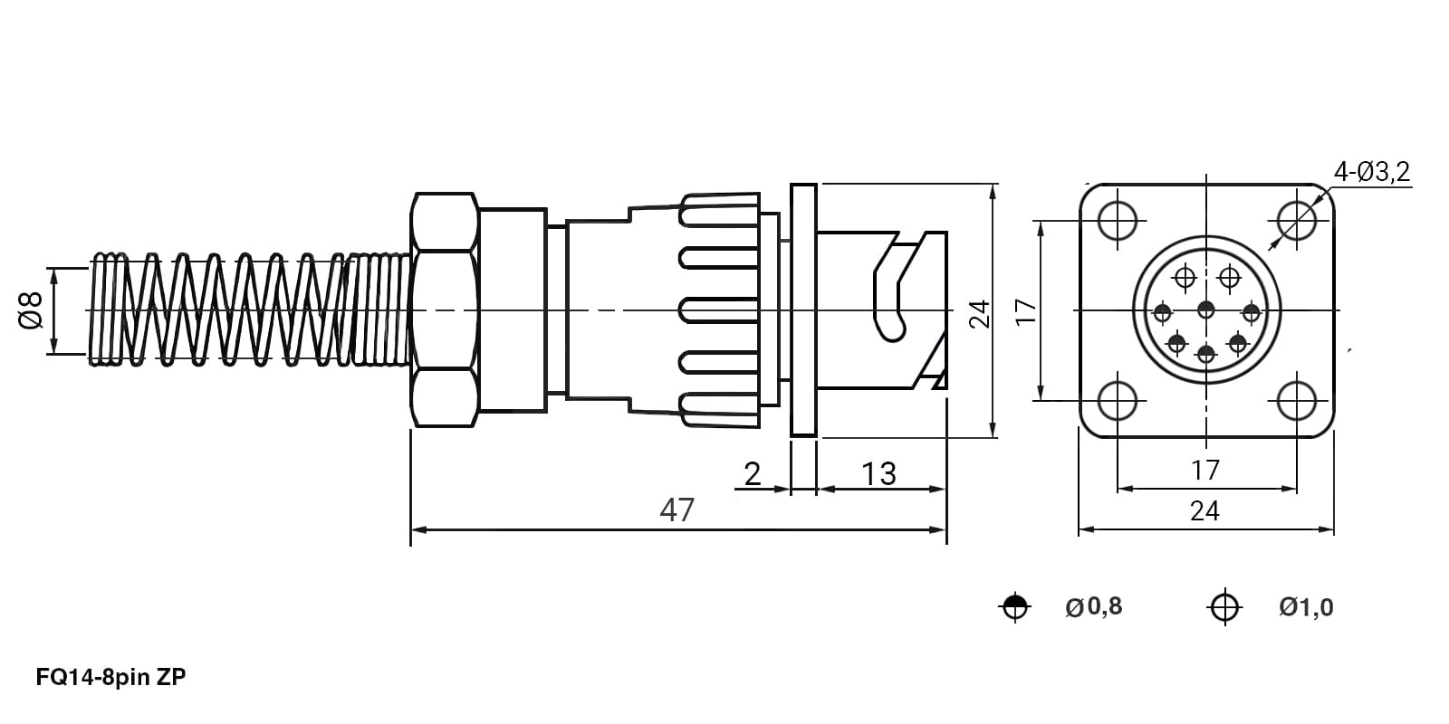 Миниатюра: Схема FQ14-8pin ZPK