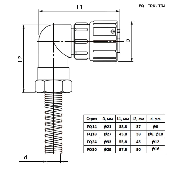 Миниатюра: Схема FQ14-4pin TRJ-8