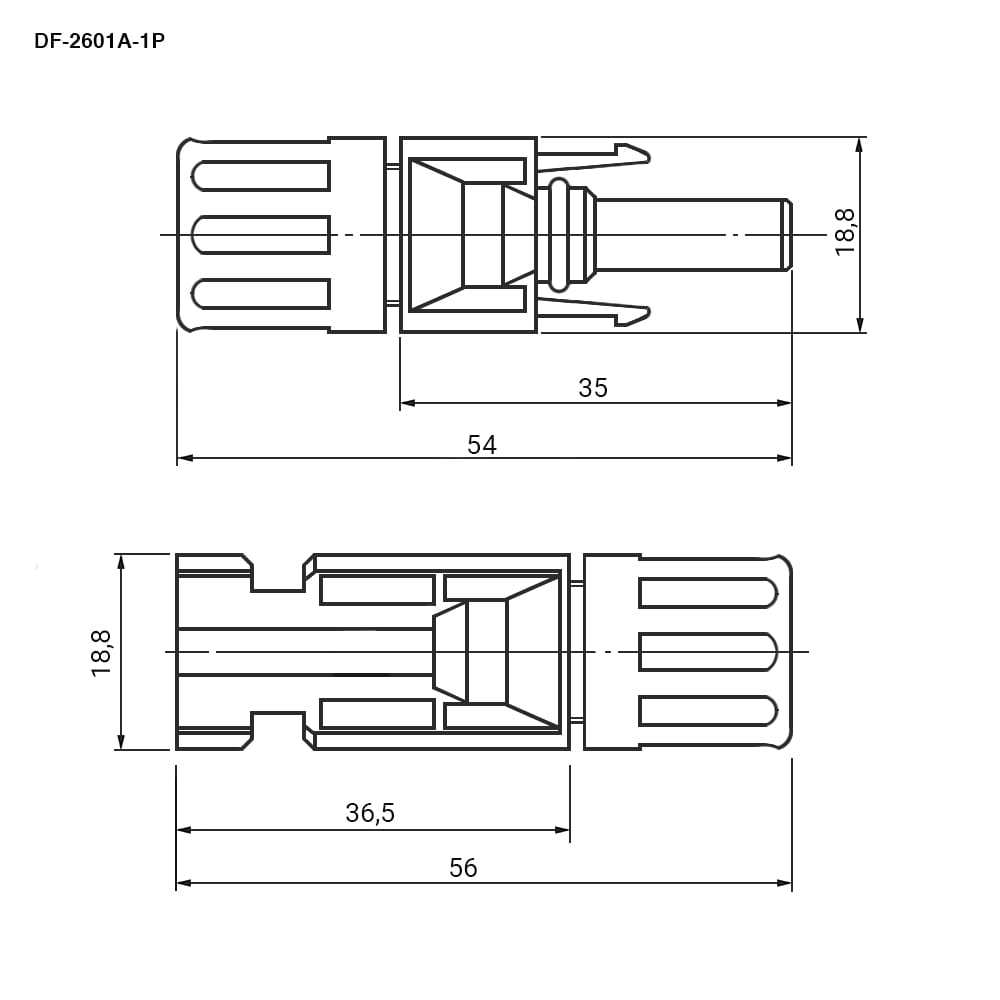 Миниатюра: Схема DF-2601A-1P