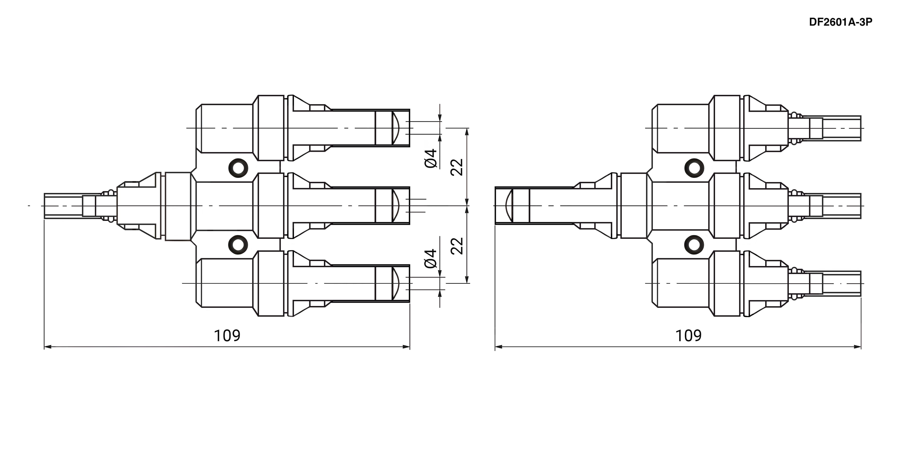 Миниатюра: Схема DF-2601A-3P