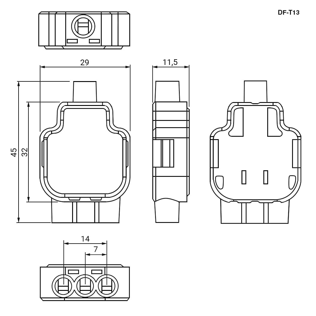 Миниатюра: Схема DF-T13