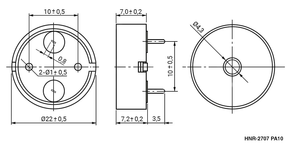 Миниатюра: Схема HNR-2207 PA10