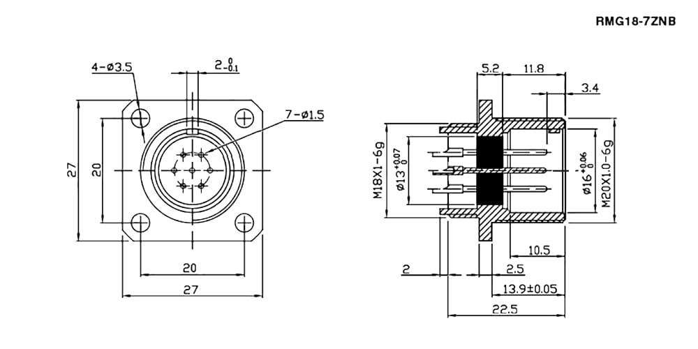 Миниатюра: Схема RMG18-7ZNB
