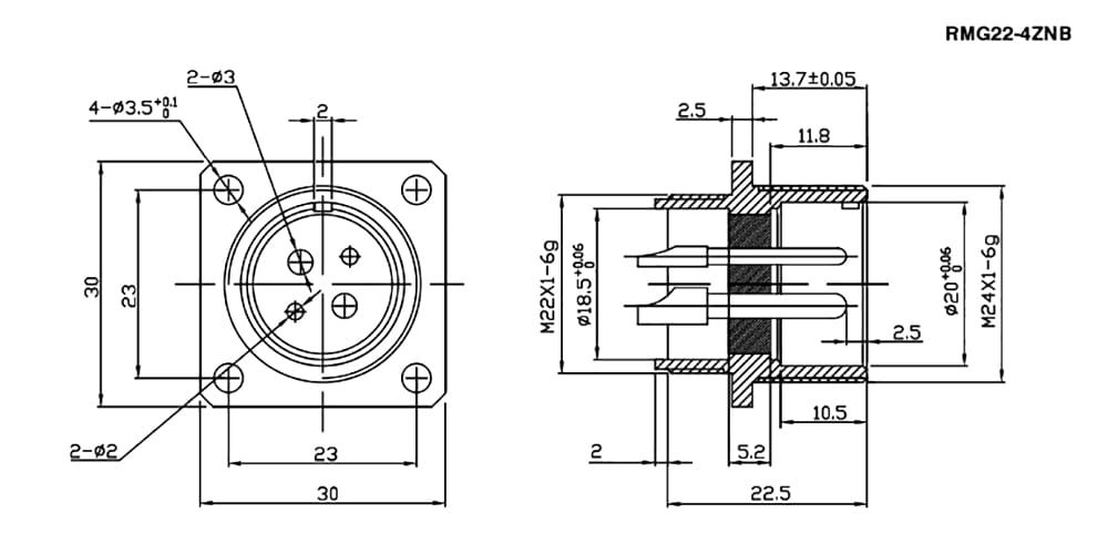 Миниатюра: Схема RMG22-4ZNB