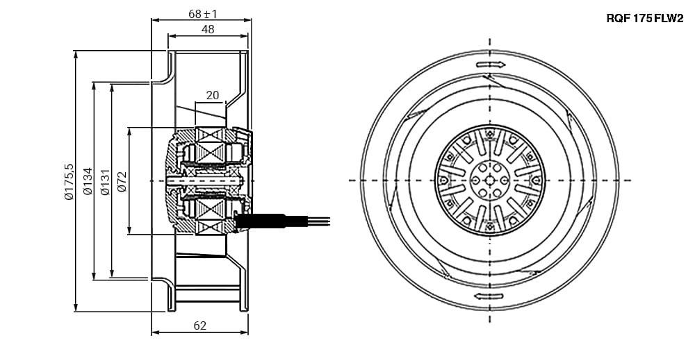 Миниатюра: Схема RQF 175FLW2