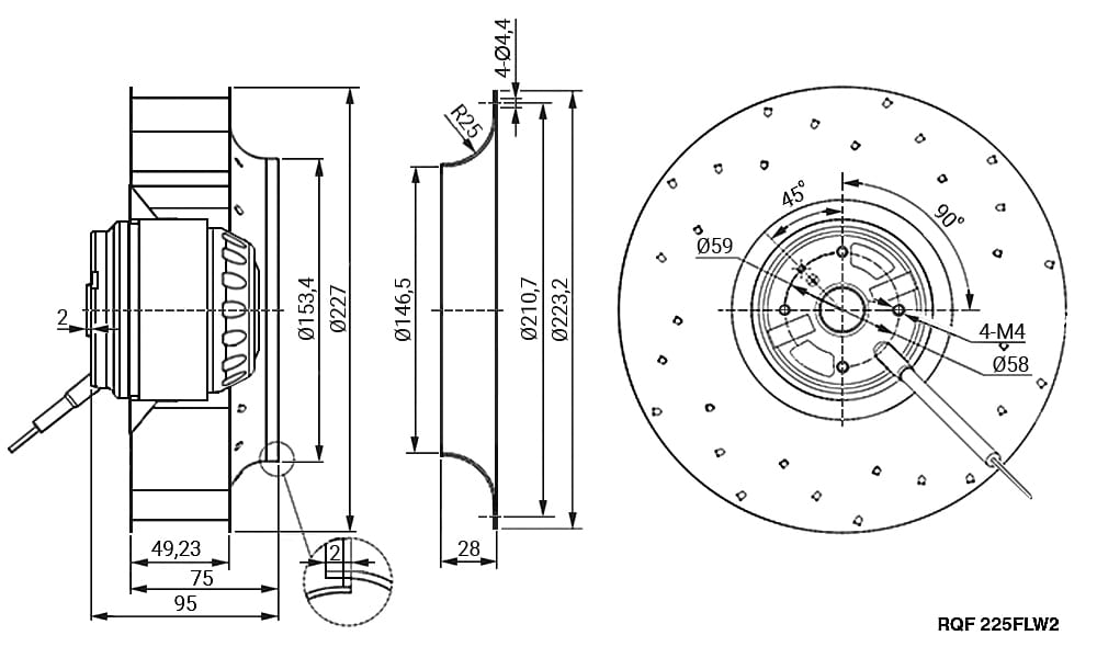 Миниатюра: Схема RQF 225FLW2
