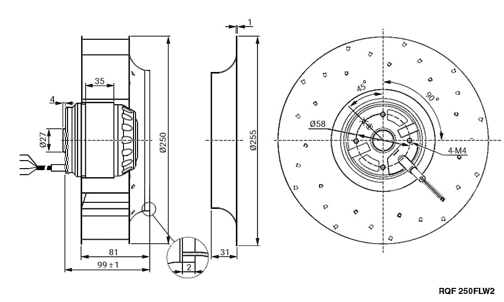 Миниатюра: Схема RQF 250FLW2
