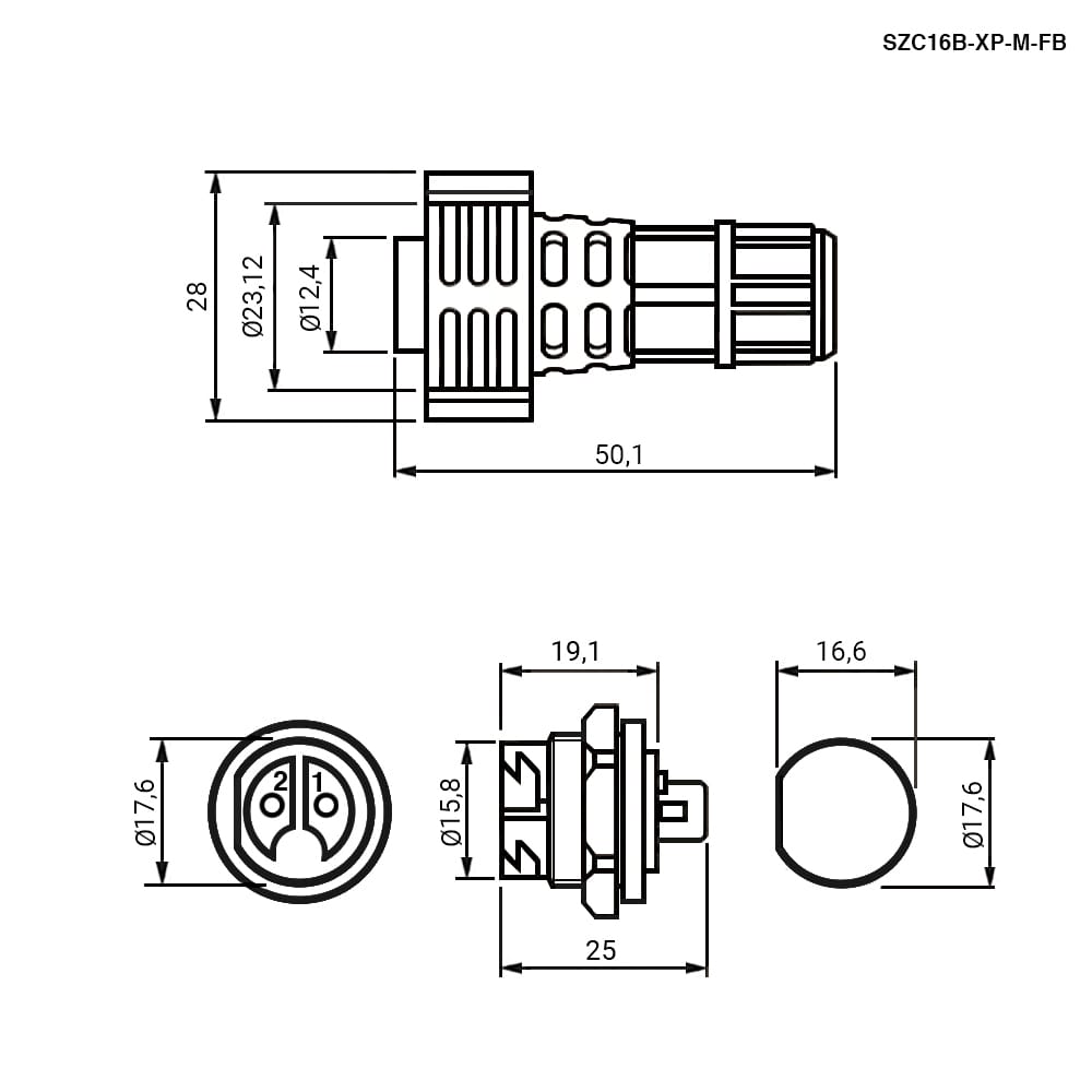 Миниатюра: Схема SZC16B-4P-M-FB