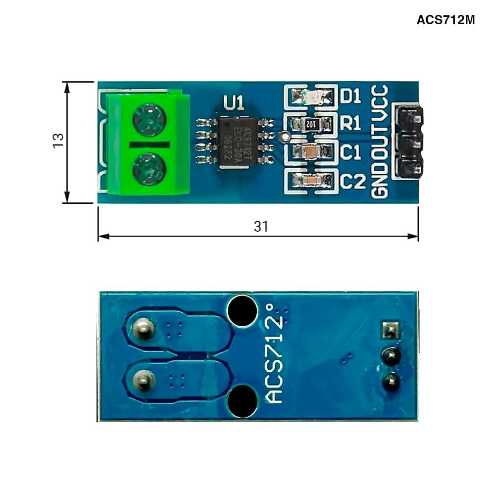 Миниатюра: Схема ACS712M