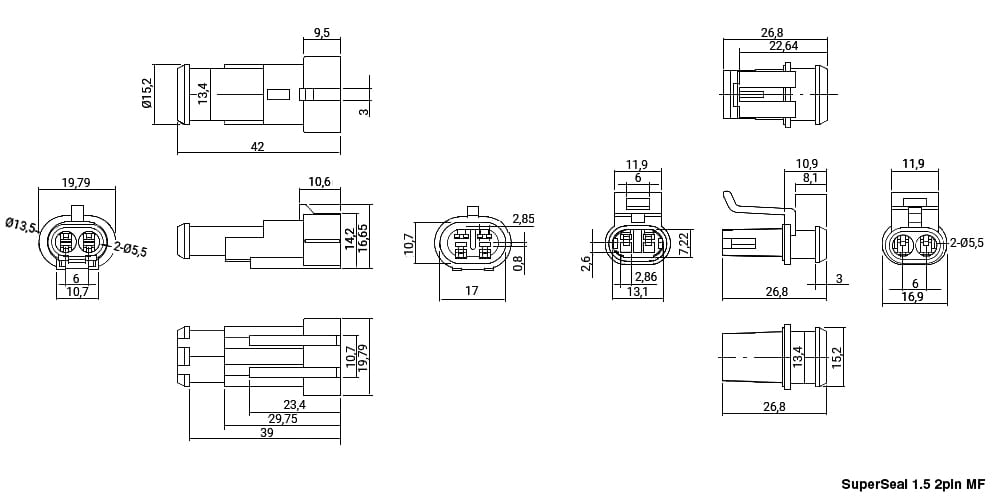 Миниатюра: Схема SuperSeal 1.5, 2PIN MF
