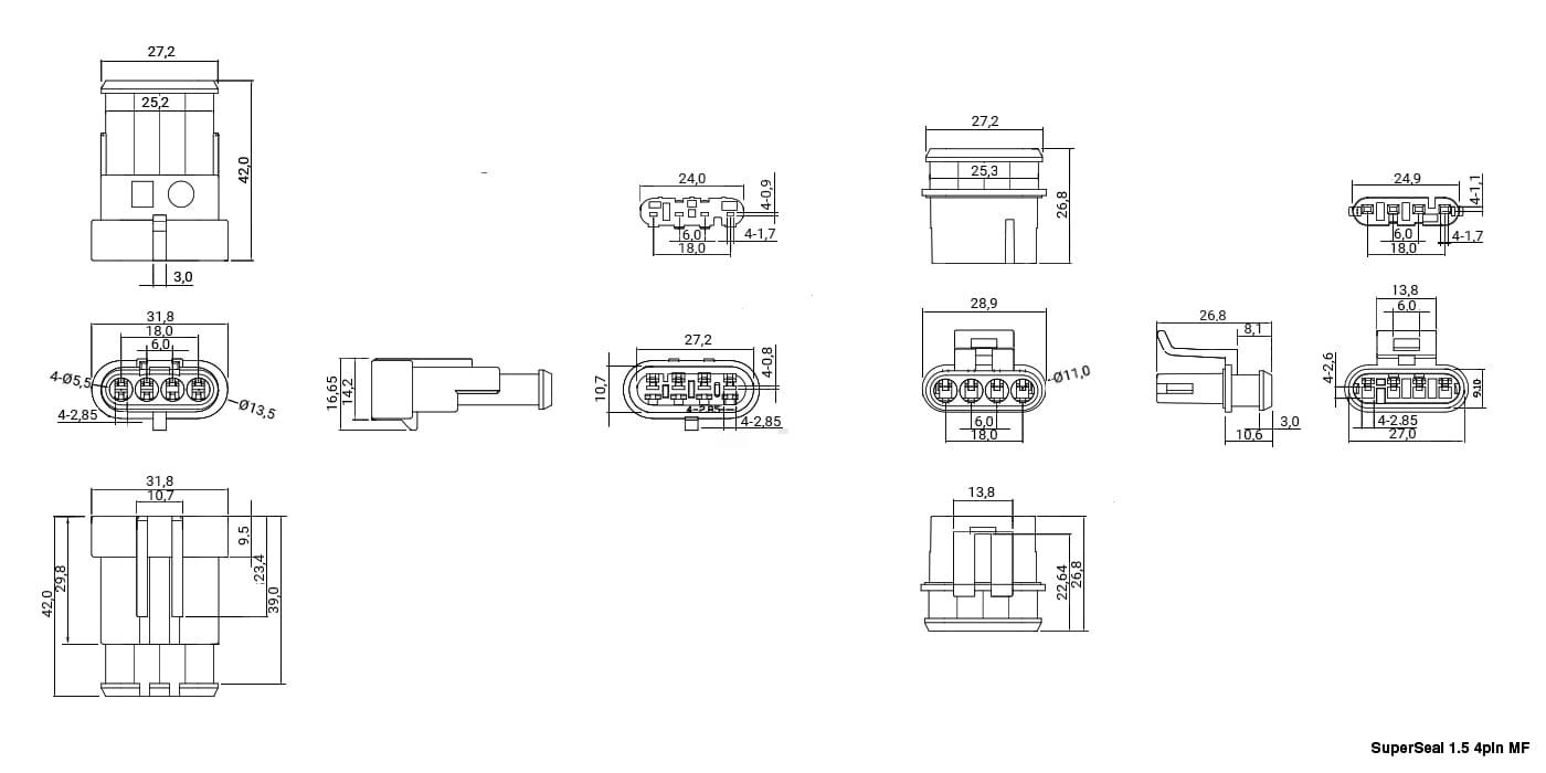 Миниатюра: Схема SuperSeal 1.5, 4PIN MF