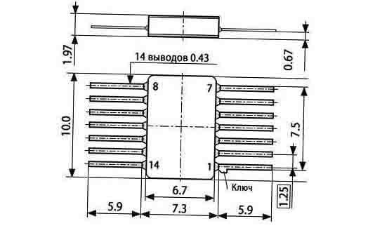 Миниатюра: Схема 533ЛИ6