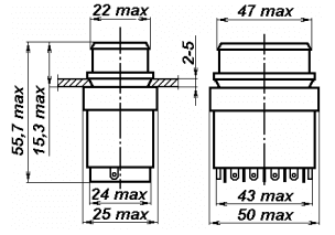 Миниатюра: Схема П4П2Т-2КВ
