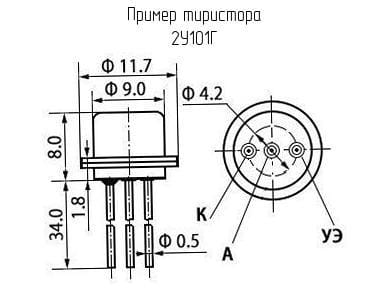 Миниатюра: Схема 2У101Г