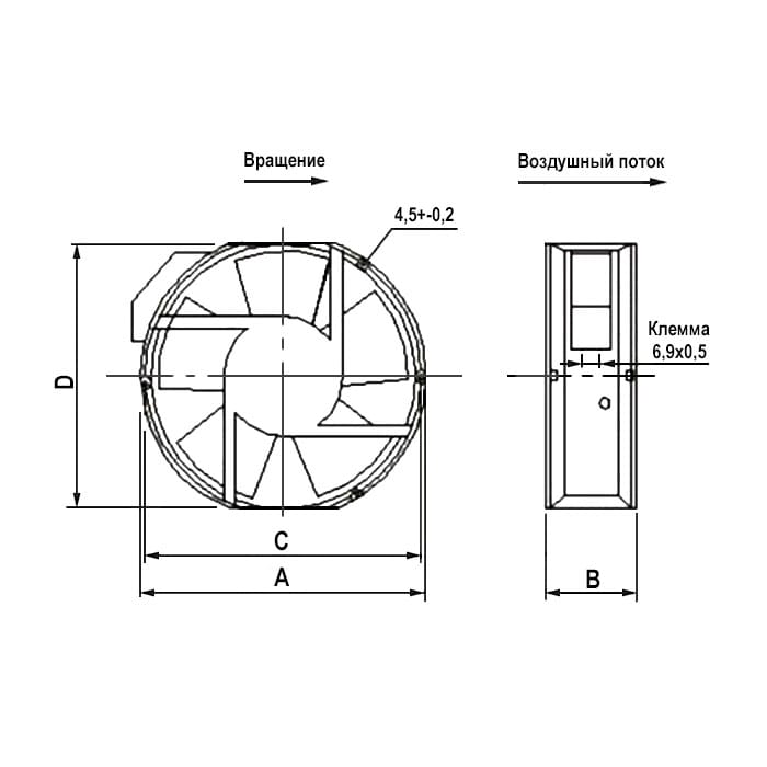 Миниатюра: Схема RQD 172X150X51MS 24VDC 1