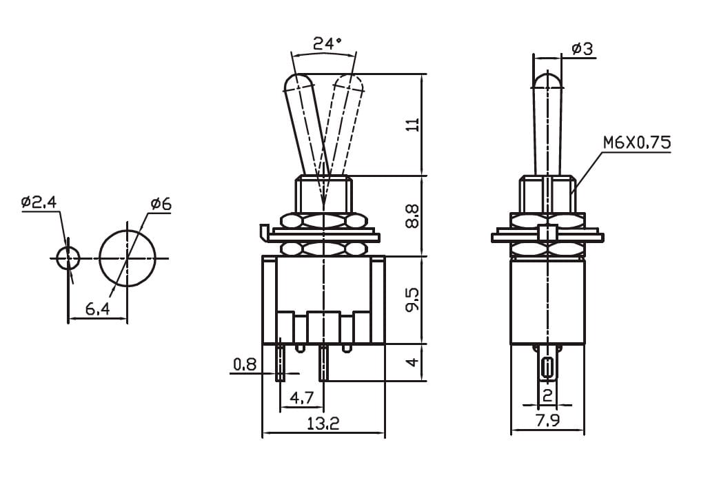 Миниатюра: Схема MTS-101 on-off