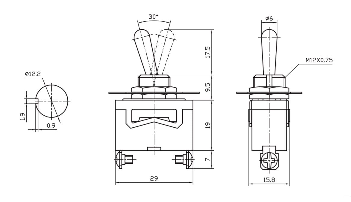 Миниатюра: Схема KN3(C)-101 on-off