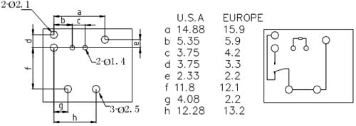 Миниатюра: Схема 4120 12VDC(822)30A