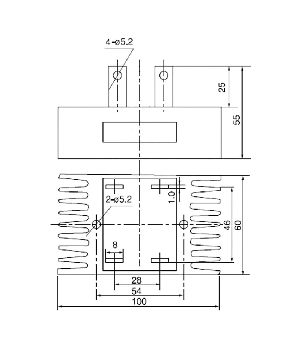 Миниатюра: Схема QL50A 50A 1000V (60x100)