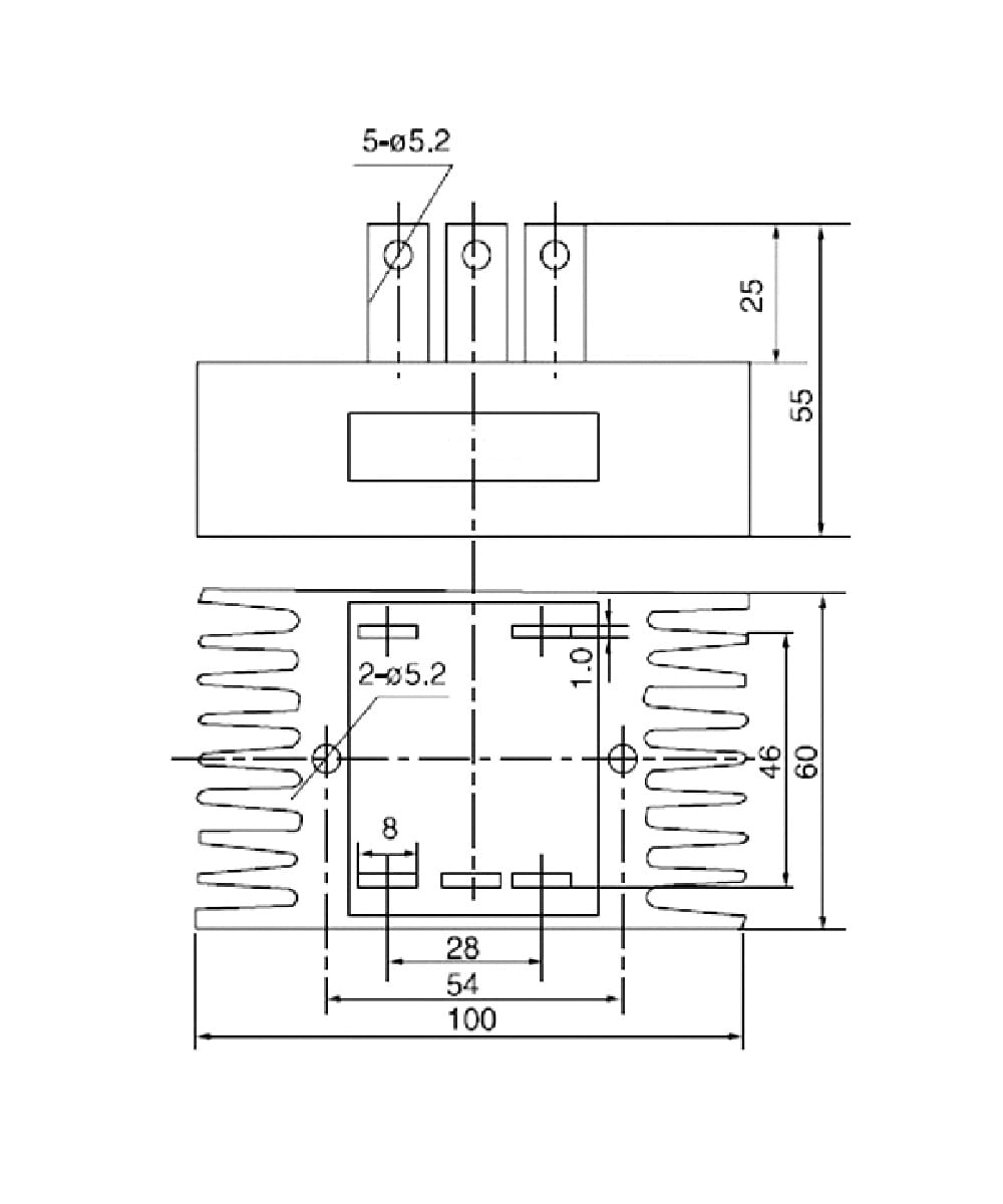 Миниатюра: Схема SQL100A 100A 1000V (60x100)