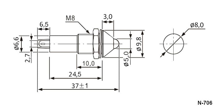 Миниатюра: Схема N-706-Y 220V