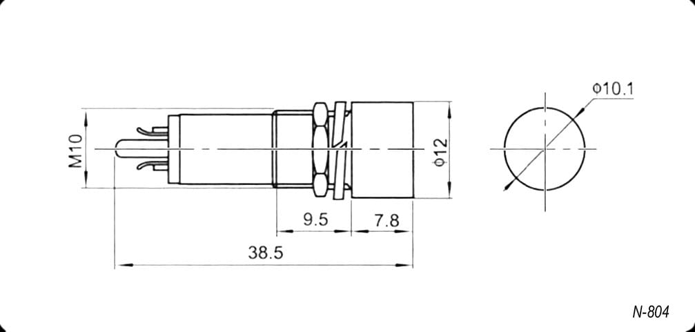 Миниатюра: Схема N-804-R 220V