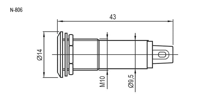 Миниатюра: Схема N-806-Y 220V