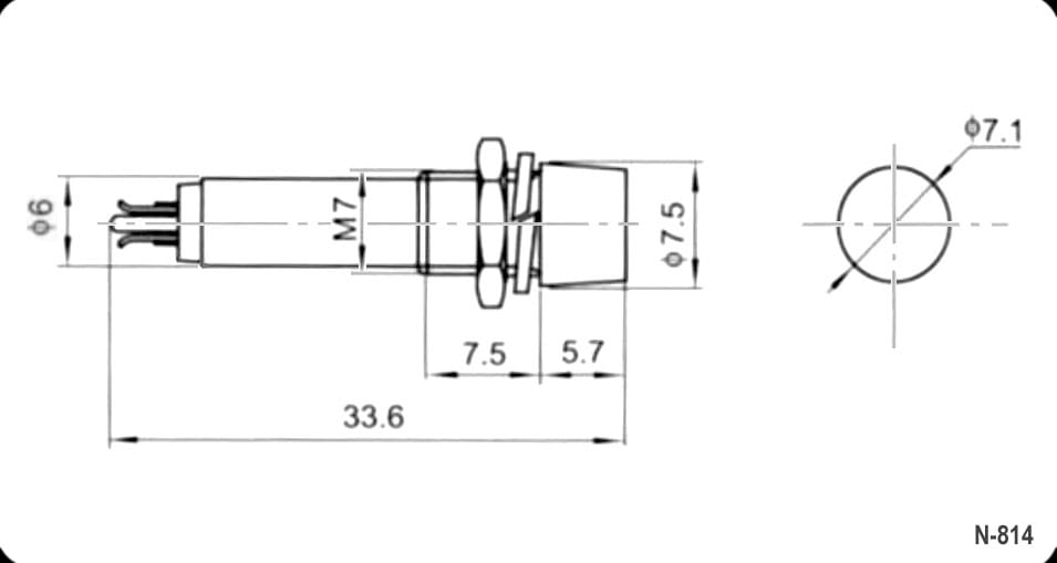 Миниатюра: Схема N-814-R 220V