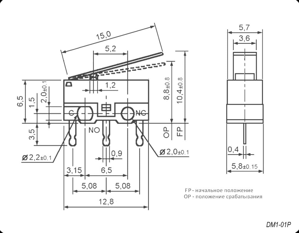 Миниатюра: Схема DM1-01P-30