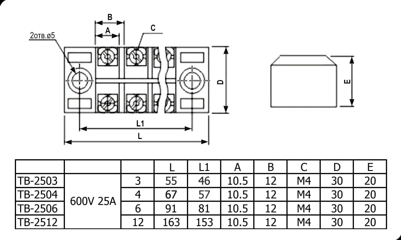 Миниатюра: Схема TB-2512