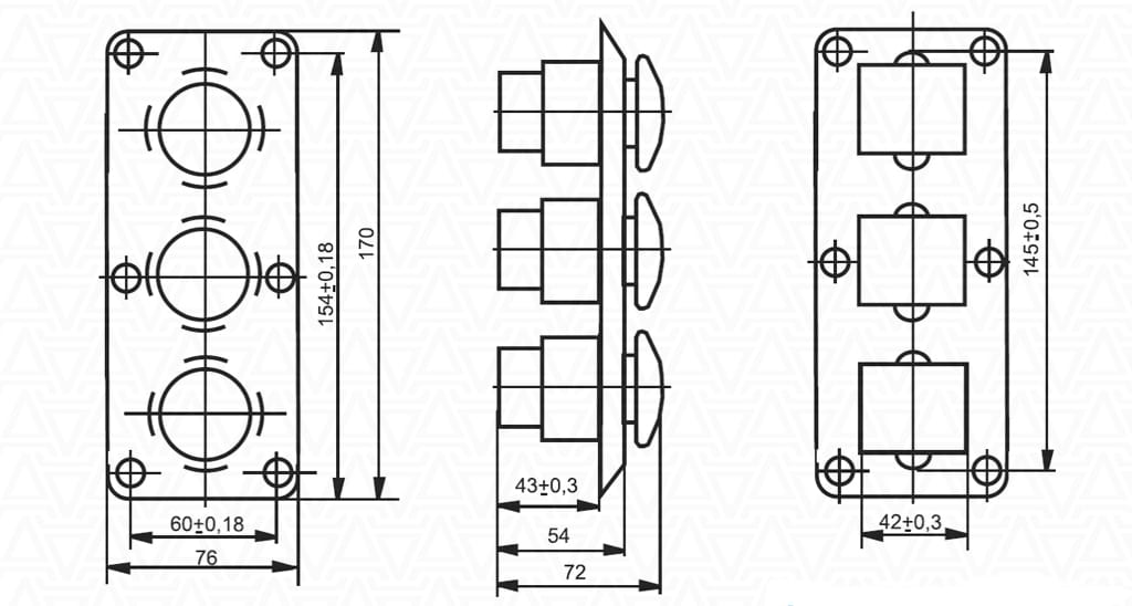 Миниатюра: Схема ПКЕ122-3У2