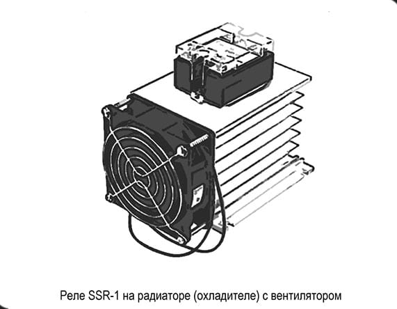 Миниатюра: Схема SSR-1 440V 80A (R)D3 (3-32v) 2