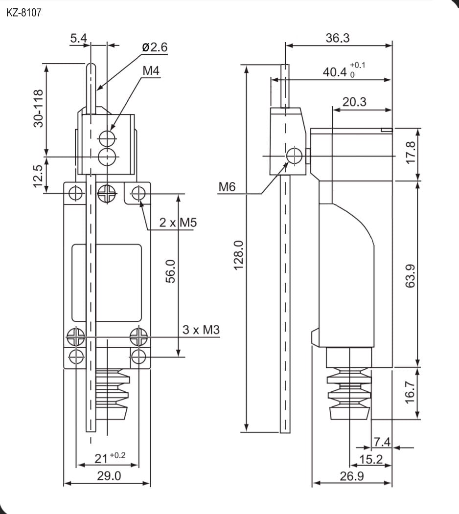 Миниатюра: Схема KZ-8107 (TZ-8107) Al+Zinc 1