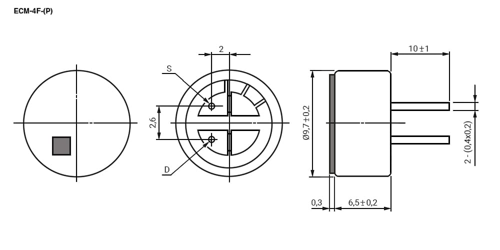 Миниатюра: Схема ECM-4F-(P)