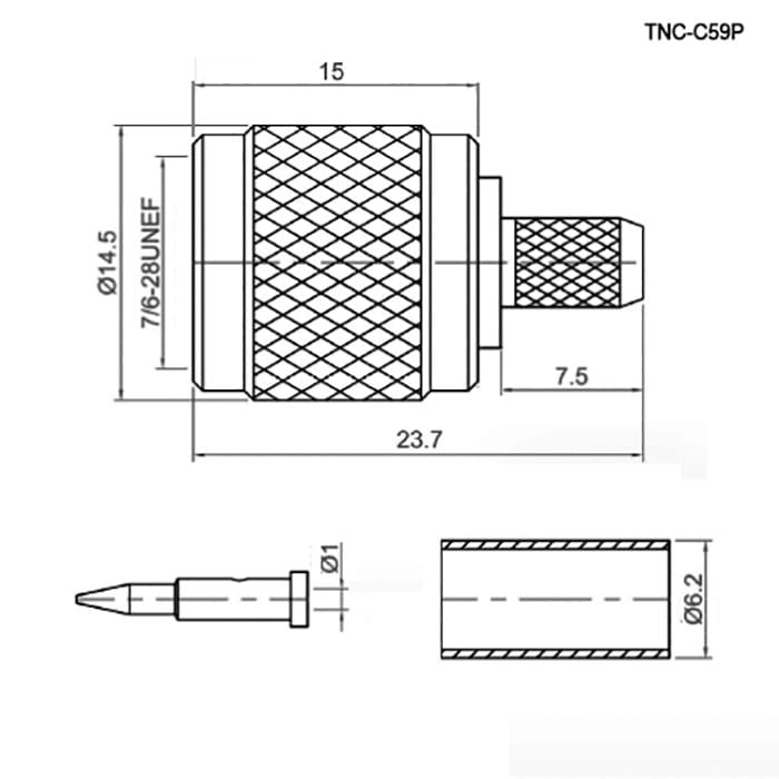 Миниатюра: Схема TNC-C59P
