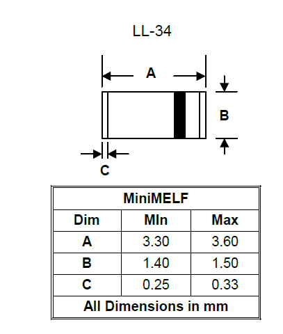 Миниатюра: Схема BZV55C8V2