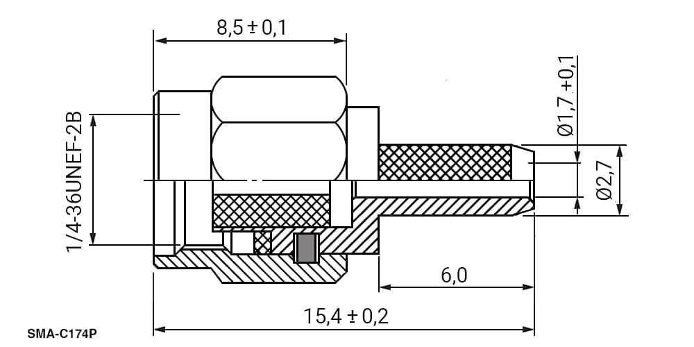 Миниатюра: Схема SMA-C174P