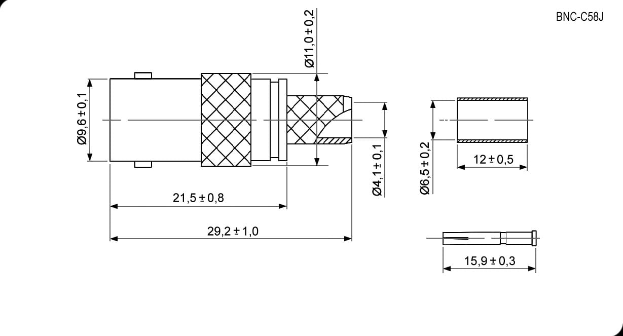 Миниатюра: Схема BNC-C58J