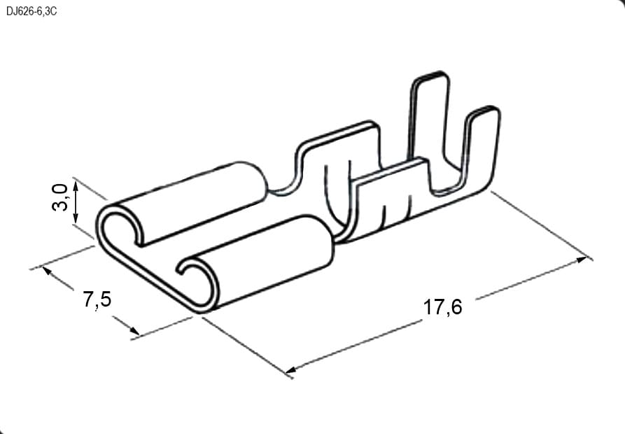 Миниатюра: Схема DJ626-6.3C