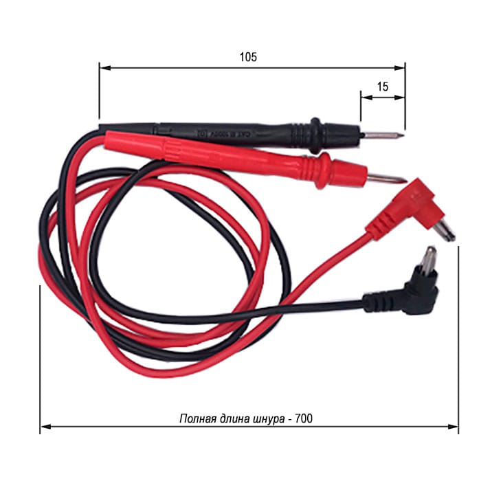 Миниатюра: Схема щупы для multimeter DT