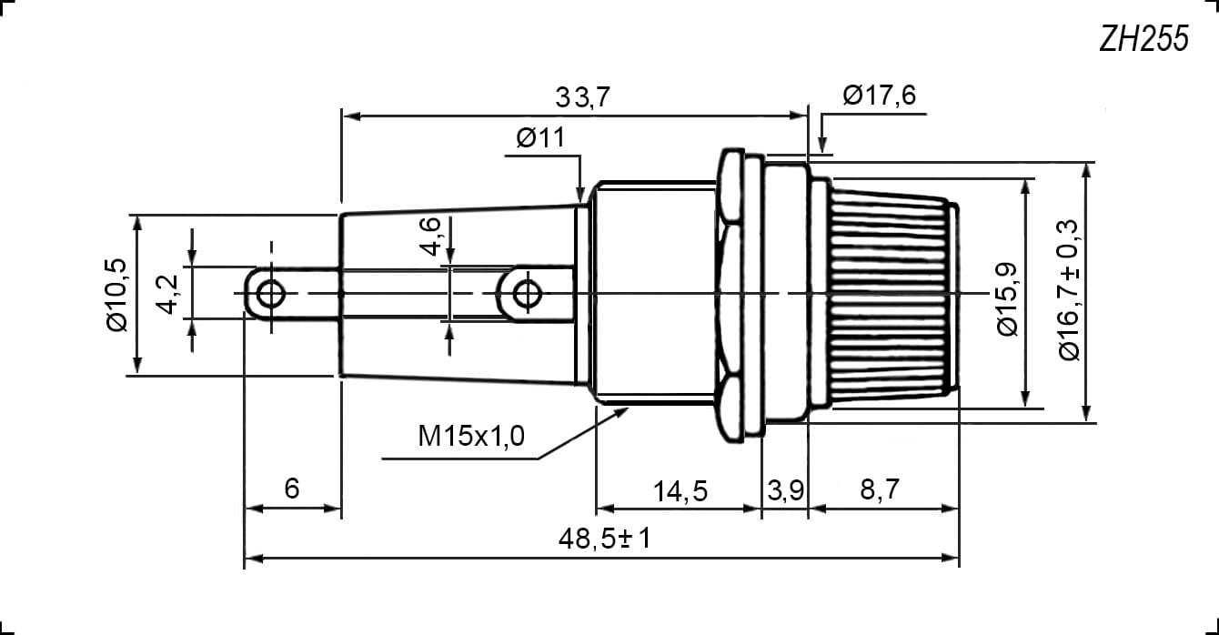 Миниатюра: Схема ZH255 for 6.3х30