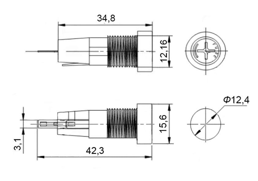 Миниатюра: Схема ZH258 for 5x20