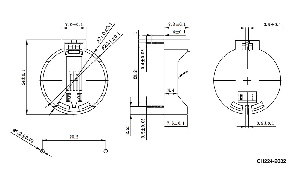 Миниатюра: Схема CH224-2032