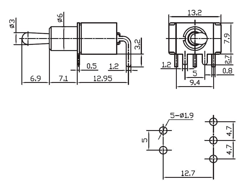 Миниатюра: Схема MTS-102-C3-1 on-on