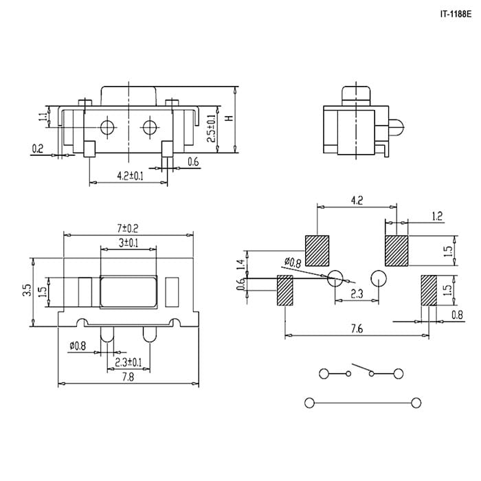 Миниатюра: Схема IT-1188E (6x3x3.5)