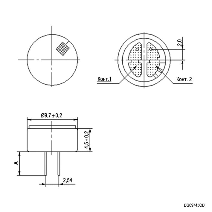 Миниатюра: Схема DG09745CD(-P)